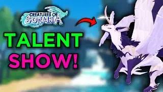 I Hosted the BIGGEST Talent Show in Creatures of Sonaria History!