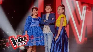 Thaliana, Nicolás y Sharyt Yir cantan 'Te quiero, te quiero' - Batallas | La Voz Kids Colombia 2022