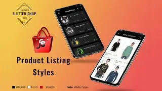 Flutter Shop E commerce UI Kit |