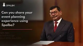 Easy Event Planning | Rajiv Nair, GM, The Ashok Hotel, New Delhi shares his experience with Spalba