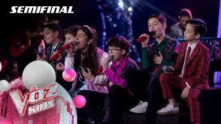 Miguel Ángel, Carranga Kids y Ernesto Leclerc cantan 'El Carpintero del amor' | La Voz Kids 2024