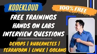 KodeKloud - Free Training & Hands On Labs : DevOps Kubernetes Terraform Linux AWS Azure Golang
