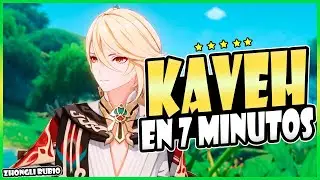 KAVEH Mejor de lo ESPERADO! BUILD GOD EN 7 MINUTOS🏩💼 - Guía build Kaveh - Genshin Impact