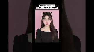 TRYING VIRAL AI PROFILE PICTURE TREND IN KOREA