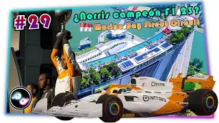 ¿Norris campeón F1 23? | Marina Bay Street Circuit Singapore | F1 Manager 2022 - McLaren | #29