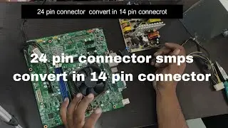 Lenovo Power supply Convert 24 Pin to 14 Pin Connector ! 24 Pin smps To 14 Pin #lenovo #hp #dell