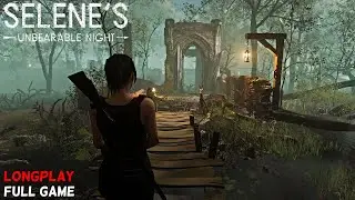 Selene's Unbearable Night - Full Game Longplay Walkthrough 4K | Survival Horror Game