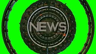 Green screen NEWS intro 3D Free download No copyright overlay