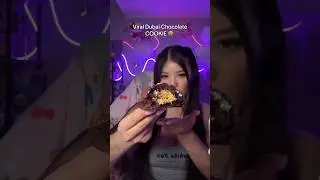 Viral Dubai Chocolate Cookie 🍪 #asmr #shorts