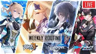 【Weekly Routine】Apakah Bakal Spark Gacha BA and HI3 Nanti ??? | Rutinitas Mingguan Gacha Game