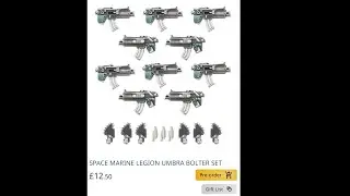 Umbra Pattern Bolters return! Is a new era of the Horus Heresy dawning?