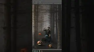 Photoshop Manipulation Tutorial - Halloween edit - Photoshop CC 2021 