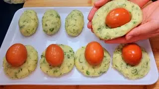 Have you ever eaten Potato and Egg  like this? The result is incredible and delicious