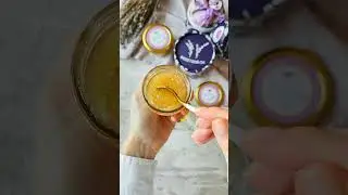 Салат с персиками и лавандой