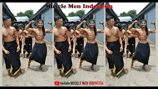 Group Pria - Pria Berotot Sixpack, Pegang Dada | Hot Muscle Sixpack Men Group, nipple play