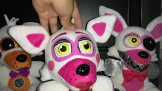 Fnaf Plush Toy Foxys triplets