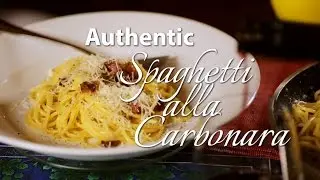 Spaghetti alla Carbonara - Most authentic Italian recipe! How to make the real Carbonara