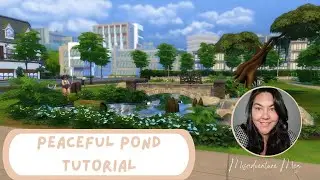 | Pond with functional bridge tutorial | Base Game | No CC |