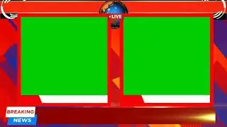 greeen screen news theme । Breaking News Green Screen | News Green Screen | News Template.