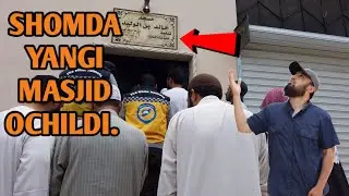 SHOMDA YANGI MASJID OCHILDI.