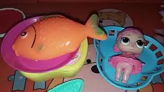لولاااا اكلت السمك كلة ...تعالو شوفوا حصل ايةةةة🙀🙀🙀