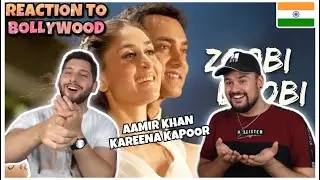 REACTION TO BOLLYWOOD MUSIC: Zoobi Doobi - 3 Idiots | Aamir Khan & Kareena Kapoor| Sonu Nigam,Shreya