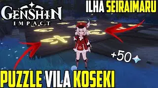 HOW TO MAKE PUZZLE INSIDE THE HOUSE ON SEREIMARU ISLAND, VILA KOSEKI INAZUMA- GENSHIN IMPACT
