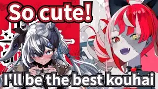 Ollie tells the viewers why Zeta is a great cute kouhai 【Hololive ID 】