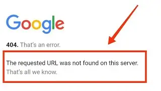 Google Drive Fix This Requested URL Was Not Found On This Server Problem Solved
