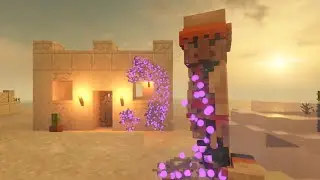 Hungry Slimes Eats Minecraft Desert Village (Teardown)