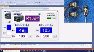 Omron E5CC & Visual Studio C# "Modbus RTU"