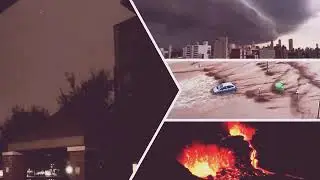 Apocalypse in USA ! ⚠️Scary Storm Hits Fredericksburg, Virginia