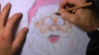 Disegnare Babbo Natale