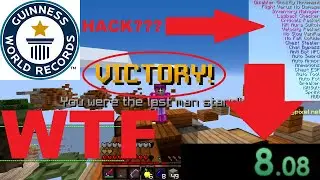 Fastest Skywars win in Minecraft with Lime Client