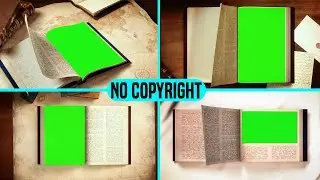 book green screen || book opening green screen || mondal screen