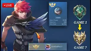 EPIC TO IMMORTAL JULIAN LIVE!! DAY 7- MLBB