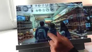 Kandao Obsidian's depth footage to play in the 3D holographic display