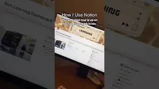 How I Use Notion Full video on my channel! 