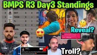 Jonathan Announcement? Reveal 🚨 Mazy Troll? BMPS Round 3 Day3 Standings Cut-off 🤔🙀