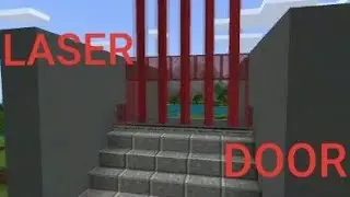Laser door in Minecraft | How to make laser doors in Minecraft | How to make lasers in Minecraft |||