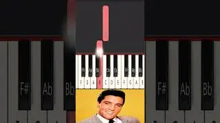 Elvis Presley - Can't Help Falling In Love With You (Very Easy Piano Tutorial)