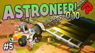 GETTING ALL GAS TYPES! | Solar Array on Radiated! | Astroneer 0.10 gameplay ep 5