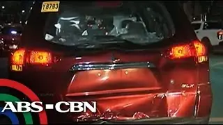TV Patrol: 2 sasakyan, nagbanggaan umano dahil sa dry run para sa APEC