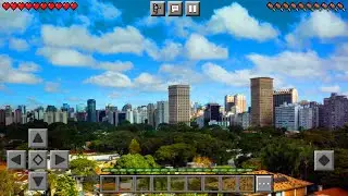 NOVA SÉRIE CONSTRUINDO UMA CIDADE NO MINECRAFT PE (prefeitura) - CraftSkylines - #01