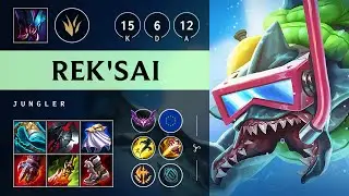 Rek'Sai Jungle vs Rengar: Triple Kill, Unstoppable - EUW Master Patch 14.17