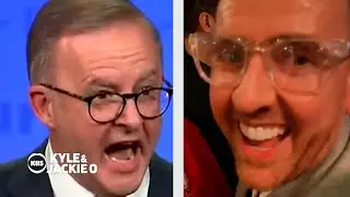 Anthony Albanese Tells Off Intern Pete During Victory Speech | The Kyle & Jackie O Show