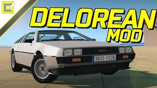 DELOREAN DMC-12 MOD! I BeamNG Drive Crashes 