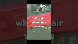 Wheelchair made for 3
