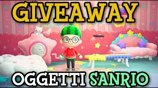 VINCI OGGETTI SANRIO! | Giveaway Animal Crossing New Horizons | Amiibo Hello Kitty, Cinnamoroll ecc