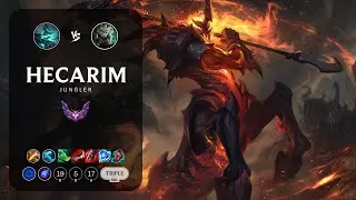 Hecarim Jungle vs Rengar - EUW Master Patch 13.21